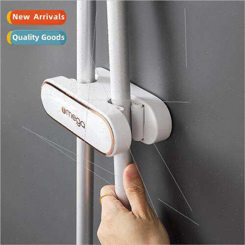 Mop hooks hanging bracket free wall hanging kchen bathroom b