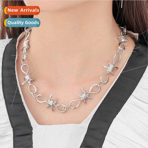 Europe cold wind hip-hop mango thorns thorns hip-hop necklac