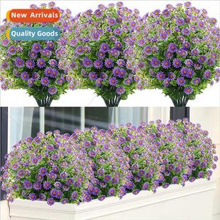 Artificial eucalyptus eucalyptus leaves daisy plastic fake f