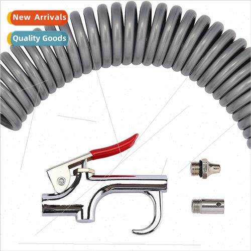 Copper tee fting 3.5m nylon tube pneumatic dust blower set