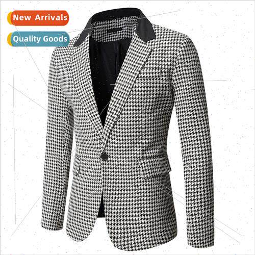 Men sus 2023 fall winter new casual one-button men sus casua