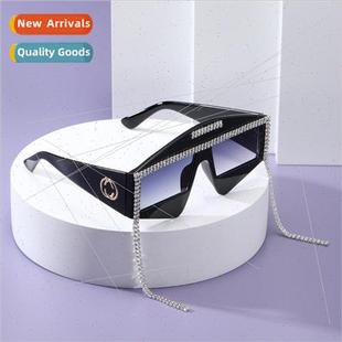 triangle diamonds A5726 sunglasses frame fashion large