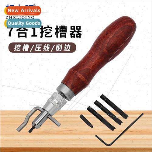 7-in-1 Multi-Purpose Grooving Tool Groover Leather Leatherwa