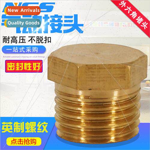 Pneumatic copper screw plugs hexagonal plugs screw plugs 1 m