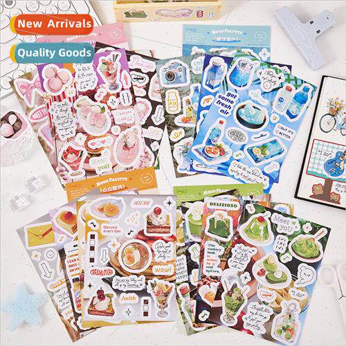 Mood palette self-adhesive stickers Korea handbook material