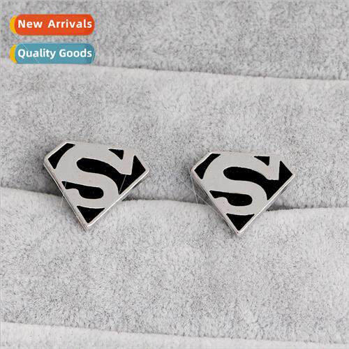 Europe Uned States around Superman S logo creative cufflinks