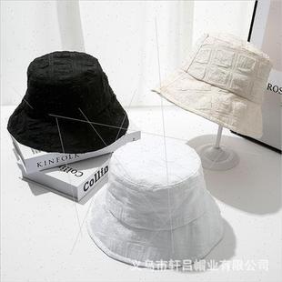 fisherman hat summer Bubble camping plaid outdoor trave yarn