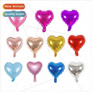 shaped aluminum foil wedding heart balloon inch