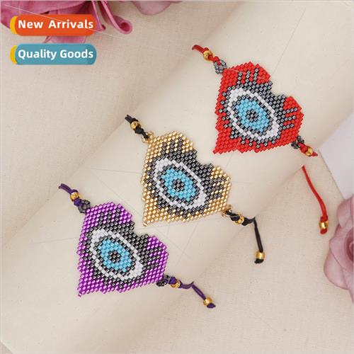Bohemian Style Japanese Rice Beads Handmade Knitted Love Dev