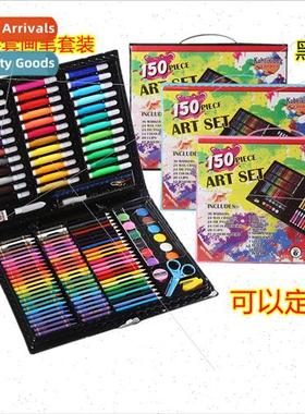 150 Pieces Paint Brushes Set Painting Color Pens Kids Art DI