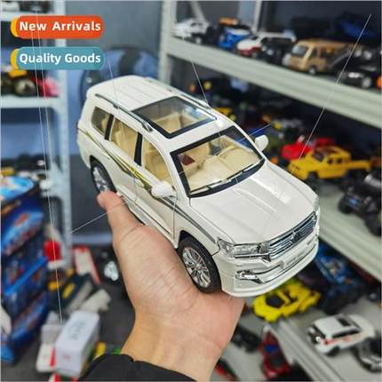 Landcruiser off-road alloy car model large children sound li