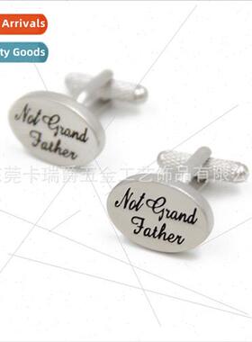 Wedding Sleeve Classic  letter cufflinks men women business