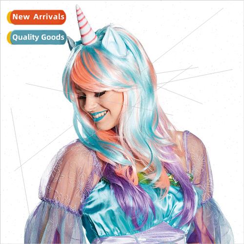 Pony PONY unicorn wig cosplay anime wig party wig