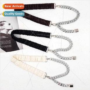 female chain versatile waist elastic locks belt