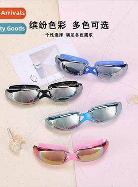 2021 new silicone soft anti-fog swimming goggles anti-level