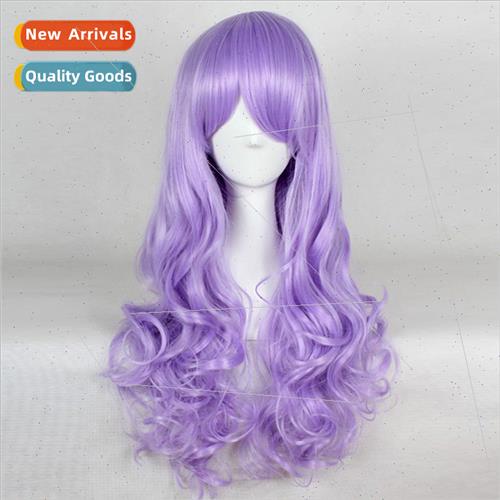 Multicolor COS high temperature wire lola long curly hair Ja