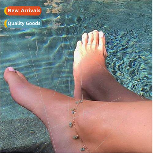 Europe Bohemian Fashion Women Copper Anklet mple Turquoise B