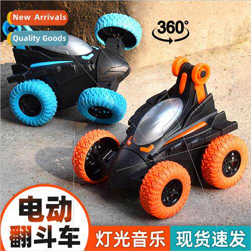 3-8 years old children toys electric light-up stunt dump car