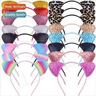 ears hair animal colorful cartoon cat children Women bands