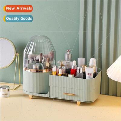 Rotating cosmetic organizer home makeup desktop organizing s