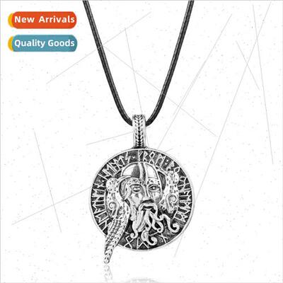 Scandinavian Pirate Viking Raven Possession Charm Pendant Ne