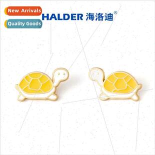 long life small turtle alloy badge birthday couple wedding b