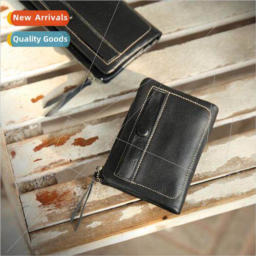 2024 new wallet wallet short multi-function leisure men leat