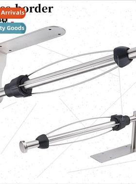 ngle-handed operation wall-mounted black no-punch damping ba