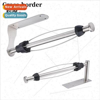 ngle-handed operation wall-mounted black no-punch damping ba