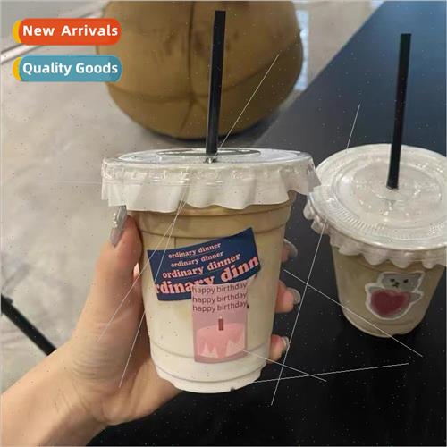 90pcs of coffee milk tea cups decorative stickers luggage no