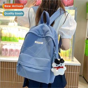 large capacy Korea Shoulder Japan female backpack simple bag