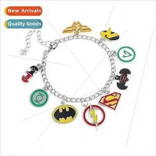 film Justice League Europe cartoon States bracelet Bat Uned