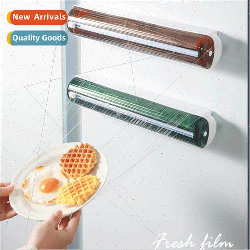 Kchen Cling Film Cutter Multi-functional Suction Cup Divider