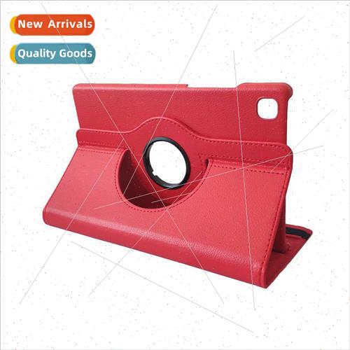适用iPad mini6 lychee grain rotating leather case mini5 inne