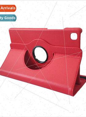 适用iPad mini6 lychee grain rotating leather case mini5 inne