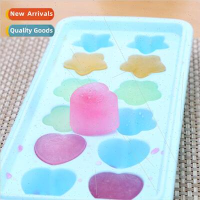 21 compartments fru love heart shaped plastic ice compartmen