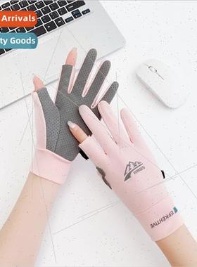 Riding gloves women summer sunscreen sunshade driving gloves