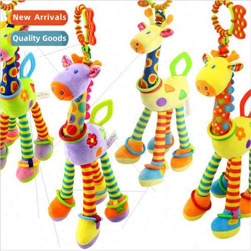Rattle paper baby car hanging toys 0-1 years old Teether gir