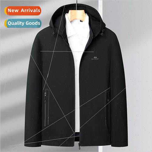 Dad jacket middle-aged spring fall blouse middle-aged men ja