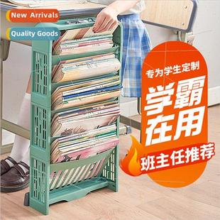 desk side put Desk school student bookcase classro organizer