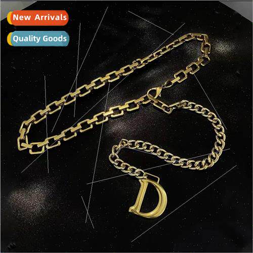 New che Metal Waist Chain Decoration Premium Feeling Skirt A