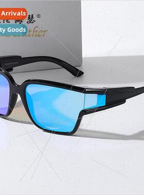 New Y2K future sunglasses 86275 Europe simple color film sun