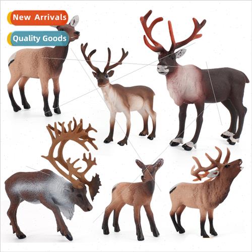 mulation est animal model static reindeer elk Christmas cogn