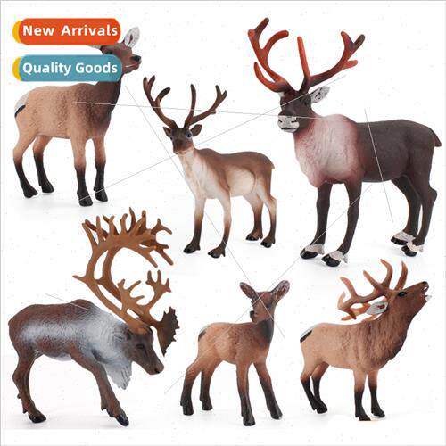 mulation est animal model static reindeer elk Christmas cogn