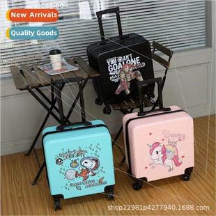 case cartoon pattern New wheel trolley universal children