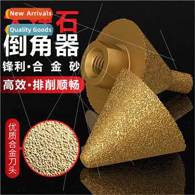 Diamond chamfering device reaming grinding trimming multifun