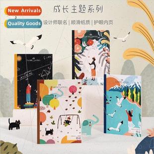 seagull graffi Notebook star cooperation creative not