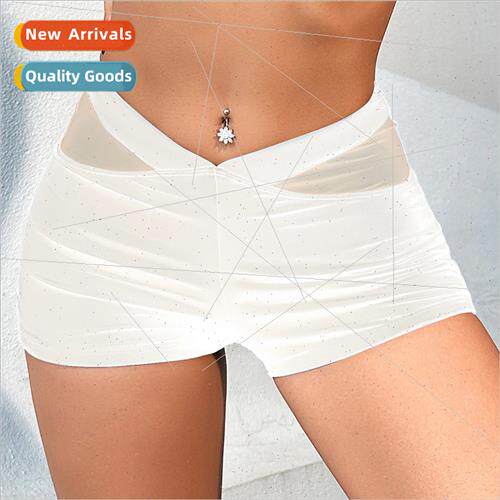 2023 New Bikini Swimsu Women Solid Color Swim Shorts Separat