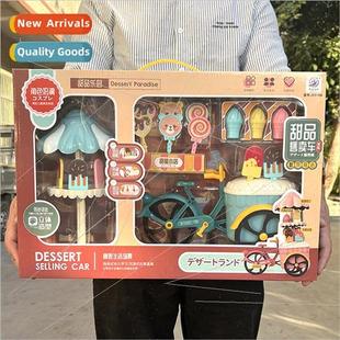 Children play house toys ice cream truck vending machine bic