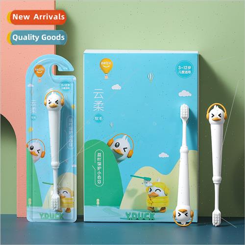 Cartoon ltle whe duck children toothbrush single pack 2-12 y